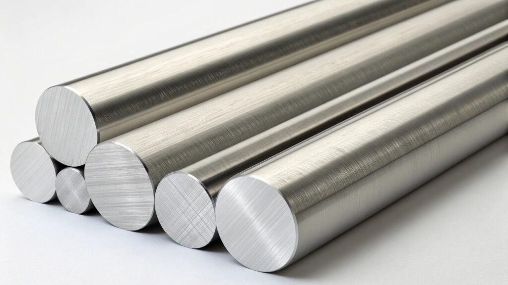 A comparative bar graph showing the tensile strength of 5052 and 6061 in different tempers (e.g., 5052-H32, 6061-O, 6061-T6), illustrating 6061-T6 as having the highest strength.